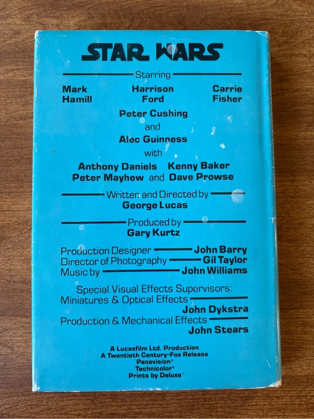 Vintage STAR WARS- From the Adventures of Luke Skywalker 2nd Edition book 1977